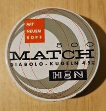 Vintage Match Diabolo - Kugeln Airgun Pellets Tin .177 Not Full Tin .177 - [S1]