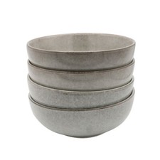 Set of 4 Nordic Grey Bowls for