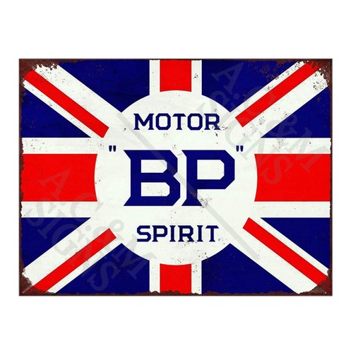 Metal tin sign plaque - plaque, bp