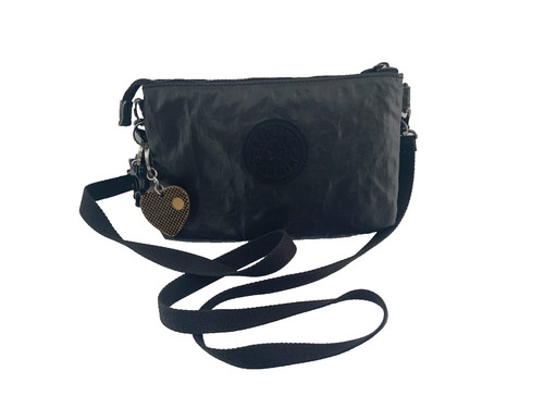 Kipling woman black metallic - woman's,