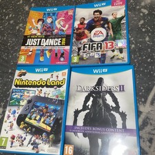 Nintendo Wii U 4 Game Bundle All In Good Condition Working