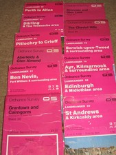 OS Ordnance Survey Landranger