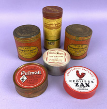 Lot of French Vintage Tins Tea