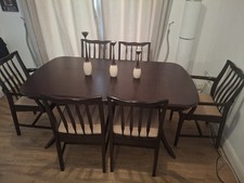 Extending Dinning Table With 6
