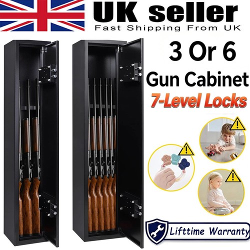 Gun cabinet safe rifle - gun,