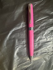 Vintage Filofax Organiser Pen Pink Black Ink Twist Action see description 