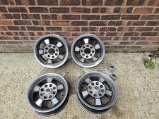 SET OF GENUINE VINTAGE ORIGINAL 15" RIVIERA AIRCOOLED VW ALLOYS 4 X 130