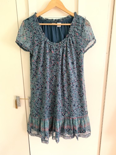 Redoute teal ruffle hem - teal,