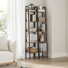 VASAGLE 5 Tier Shelf Ladder