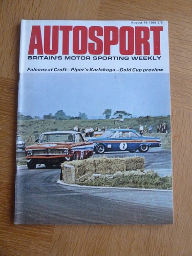 Autosport magazine aug - autosport, 1968