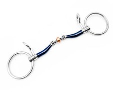 Fager Julia Sweet Iron Loose Baucher / Hanging Cheek Snaffle 145mm