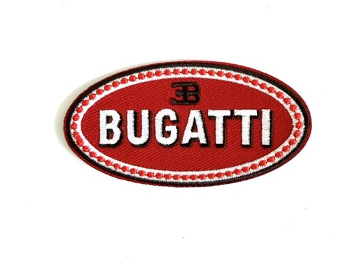 Bugatti car logo embroidered - logo,