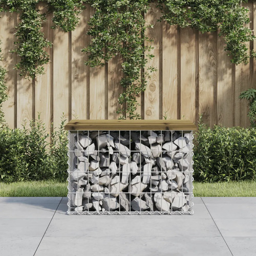 Walplus garden bench gabion - bench,