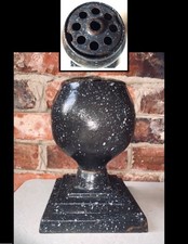 Antique Cast Iron Urn Vase