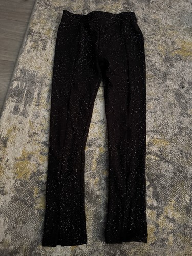 Girls black sparkly - girls,