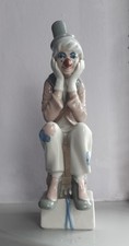 Porcelain Sad Clown by Casades
