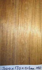 REAL WOOD VENEER TROPICAL OLIVE  X10 ,MARQUETRY,FURNITURE,BOXES,MODELS,PANELS