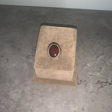 Red Agate Stone Aqeeq 925