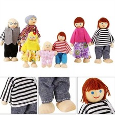 Wooden Family Dolls House