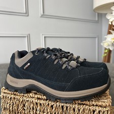 Hoggs of Fife Hiking Shoes Cairn Pro Waterproof UK 5 Suede Navy Walking Country