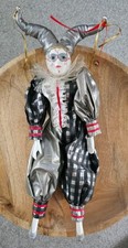 Porcelain Jester Doll