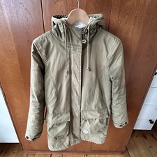 Vans Women’s Coat - Size XS, Parka, Fleece-lined, Khaki Green