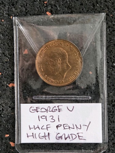 George half penny - george,
