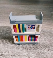 Bookshelf made by genuine Lego bricks