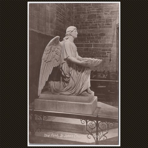 The font john church - the,