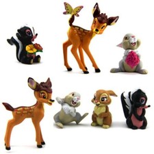 Bambi Set of 7 Different PVC