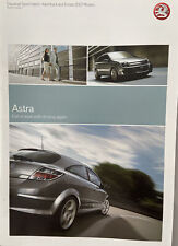 2007 Vauxhall Astra Range 41 Page Brochure Inc SXi & SRi 2.0 Turbo