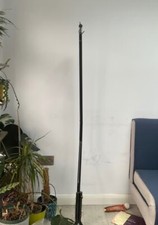 bird cage stand, black, hook, for small vertical cages