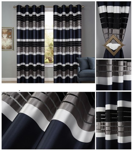 Pair ready made curtains - pair,