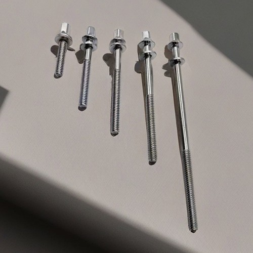 12pcs drum tension rods - drum, chrome