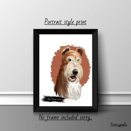 Wire fox terrier picture - fox,