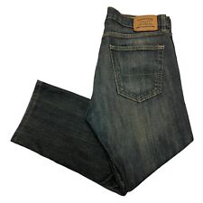 Levi's Signature Jeans Regular Straight Dark Wash Mens 36W 26L Stretch Denim