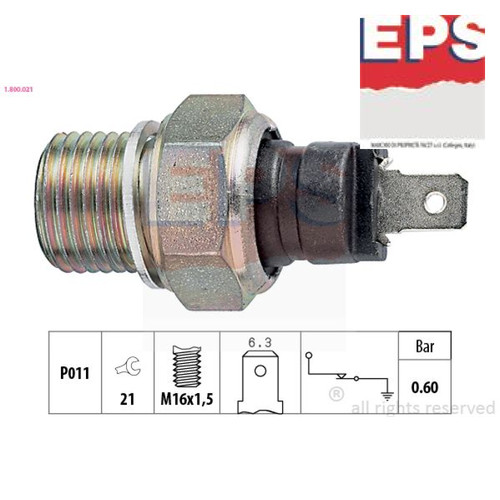 Oil pressure switch eps - pressure,