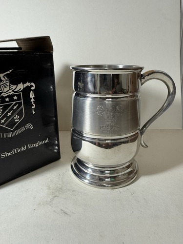 Sheffield pewter tankard - pewter,