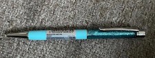 Paperchase Blue Glitter Ballpoint Pen