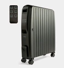 VonHaus Portable Oil Filled Digital Radiator. 24hr Timer, 2.5kW, Rem Cntrl. New