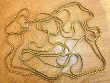 Antique Box/Fancy Snake Long Guard/Muff Albert Chain for Pocket Watch x2 Old