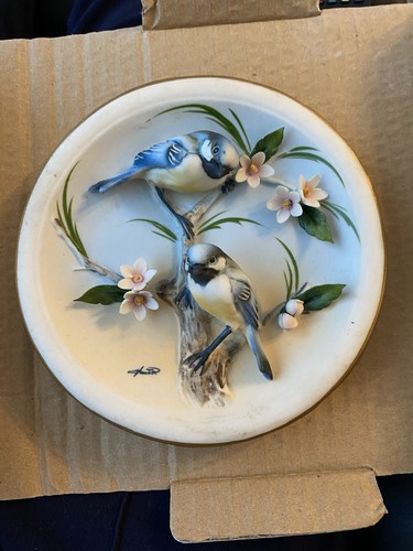 1995 blue tit - collectors, plate