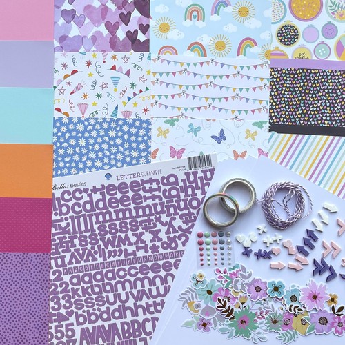 Scrappyroo scrapbook kit - kit,