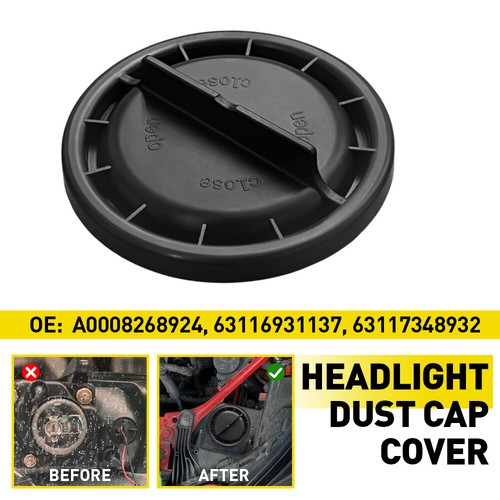 Headlight dust cap bulb cover - bulb,