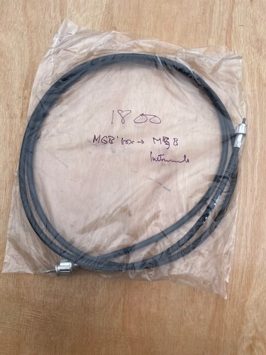 Mgb speedo cable - cable, box