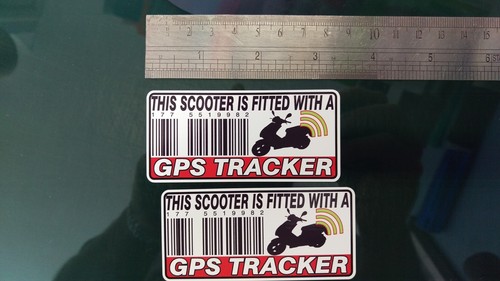 This scooter fitted with - with, a