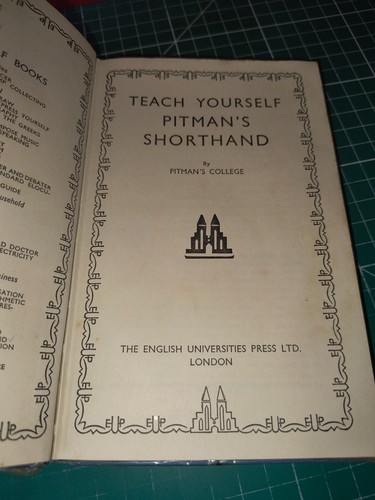 Vintage teach yourself - teach,