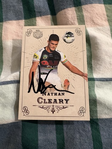 Signed nathan cleary penrith - signed,