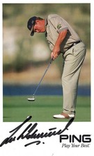 Lee WESTWOOD Ryder Cup Winner Team Europe Signed Official Ping Golf Card +COA