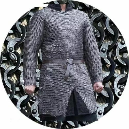 Medieval riveted chainmail - medieval,